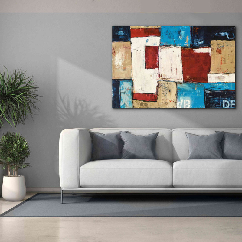 'Patterns' by Erin Ashley, Giclee Canvas Wall Art, 60" W x 40" H x 1.5" D