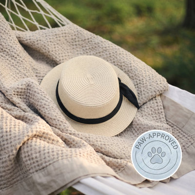 Couverture Vesta 100 % coton égyptien à fibres longues, tissage gaufré – Fibres extra-longues de 36 mm, tissage en nid d'abeille 3D aéré, résistant à la décoloration et au rétrécissement, certifié OEKO-FI pour les peaux sensibles, couvre-lit et jeté de lit toutes saisons