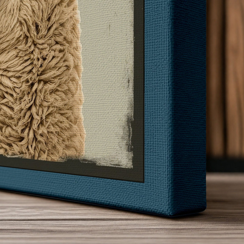 Print, 24x16 - 61.0 x 40.6 cm, Teal Border