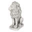 Mansfield Manor Lion Looking Right Sentinel Statue