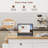 Winston Porter 81.6" W Wood Kitchen Island with Extendable Table and Power Outlets-1794520346
