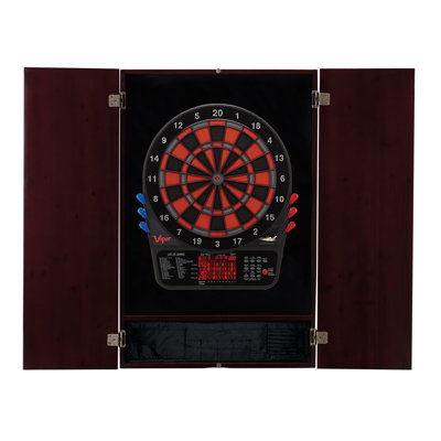 Armoire de jeu de fléchettes Viper Metropolitan Mahogany