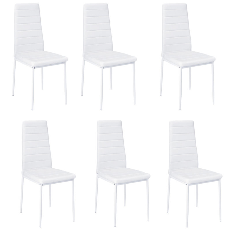 45 cm H Side Chair in White