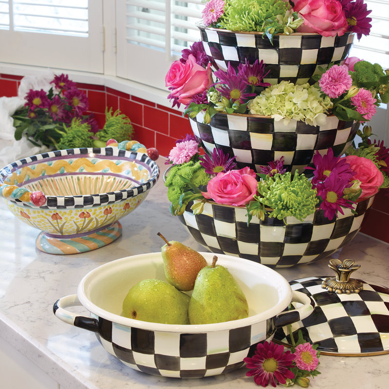 Courtly Check Everyday Bowl, 13"