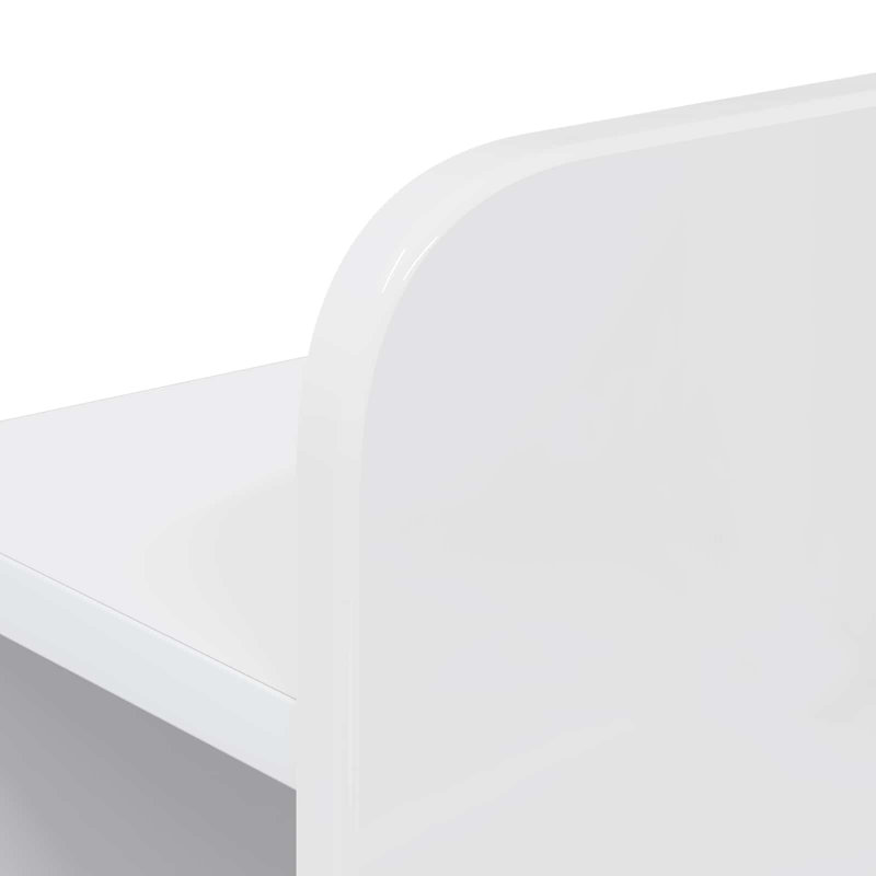 Headboard, High Gloss White