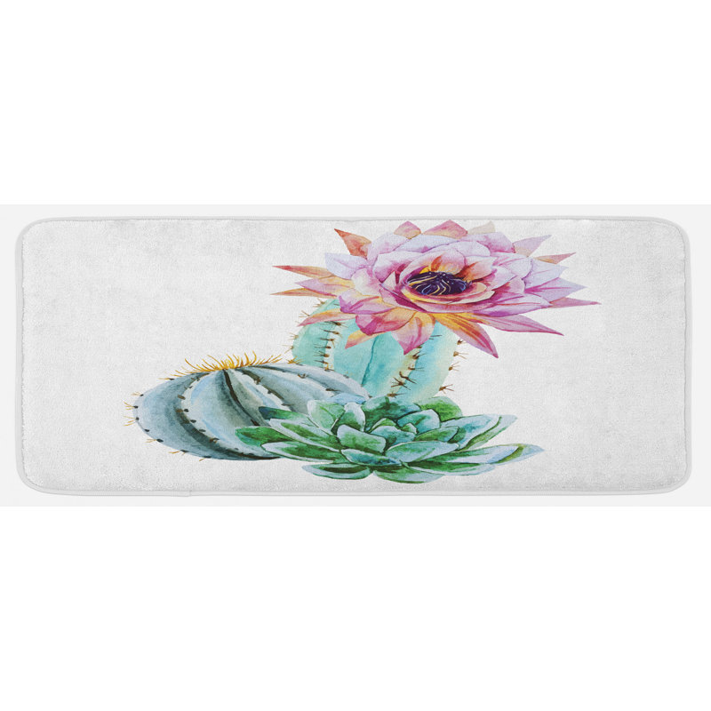 Tapis de cuisine cactus