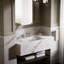 Lavabo de salle de bain rectangulaire encastré et trop-plein Kathryn®-1718136