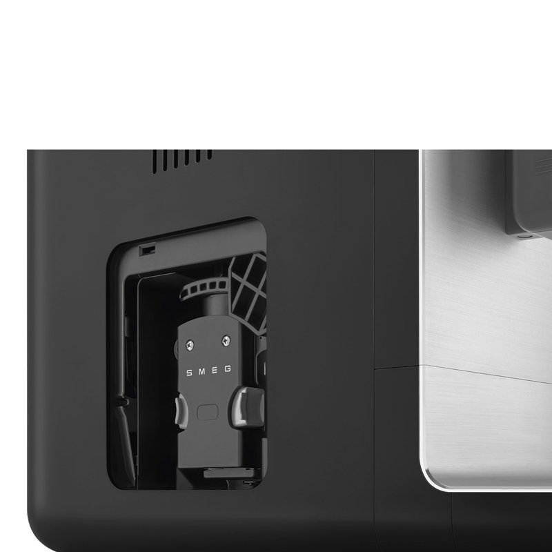 Smeg Fully Automatic Espresso Maker W External Milk Container, Matte Black