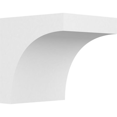 7"W x 8"D x 8"H Standard Stockport Architectural Grade PVC Corbel