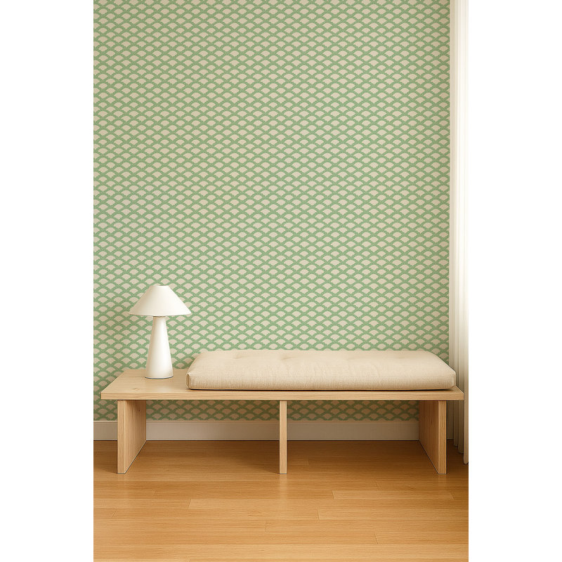 Scallop Frill, Green