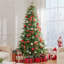 Arbre de Noël épinette pré-éclairé-102355363