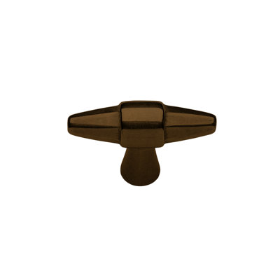Zeppelin Bronze Bar Knob