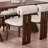 Retro Simple Design Rectangular Dining Table Set-109975237