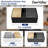 DeerValley 33" L X 20" W Double Basin Workstation Farmhouse Kitchen Sink With Sink Grid, Cutting Board And Dish-Drying Rack-104310914
