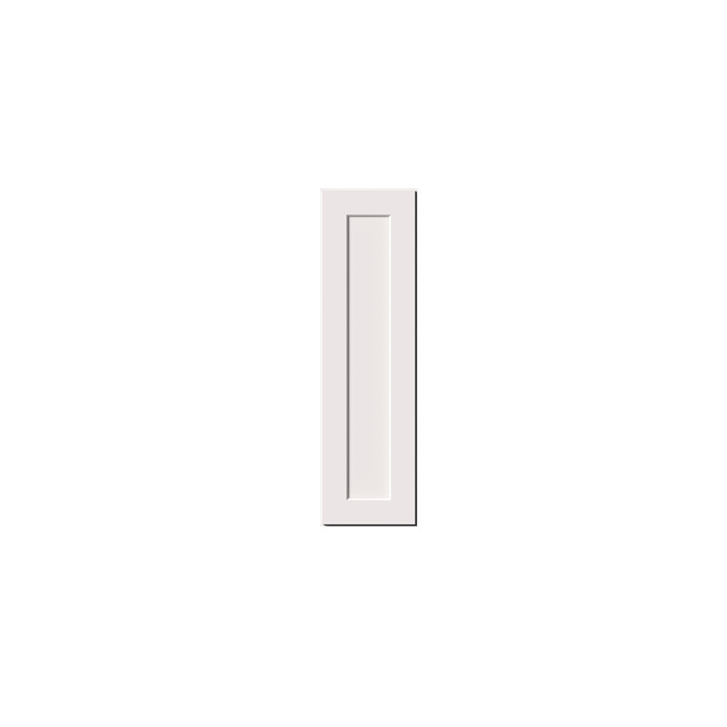 DL Cabinetry (prêt à assembler) Armoire murale à porte simple de 42 po de hauteur Shaker l 12 po x H 42 po x P 12 po - blanc