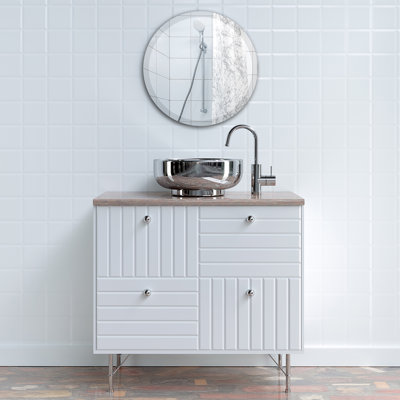 Miroir de coiffeuse biseauté Orkanger
