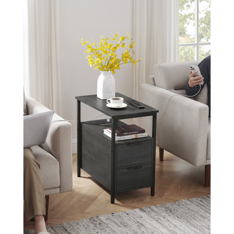 Ackler End Table, Grey