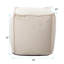 Pouf carré de 20 po de largeur-1798355778