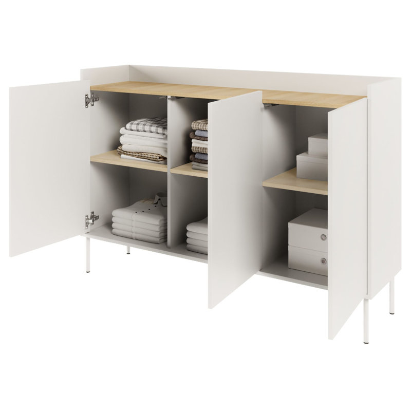 139.8cm Sideboard, White