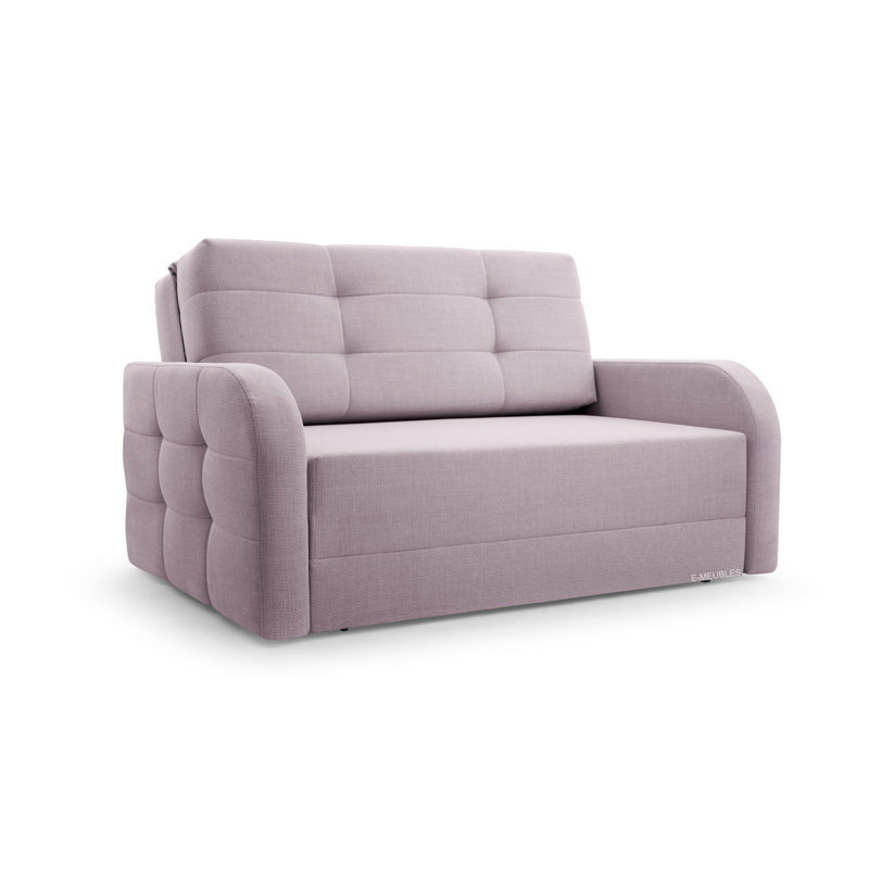 Holsted 2 Seater Reclining Sleeper, Light Pink