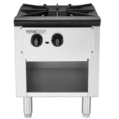 Commercial Gas Range Stove 1 Burner Countertop Cooking Hot Plate Kitchen