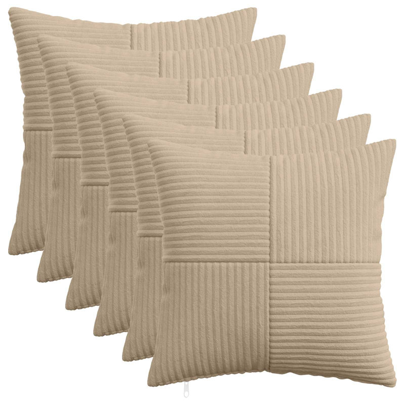 Blue Square Cushion Cover, Square 55cm, Green
