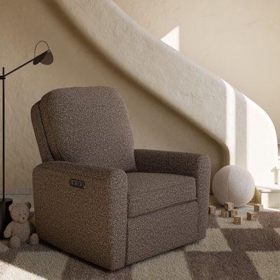 Amalfi Swivel Power Reclining Rocking Chair Glider with Dual USB Charging 