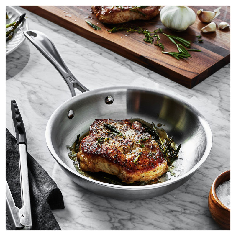 Zwilling Spirit 3-ply Stainless Steel Fry Pan, 10"
