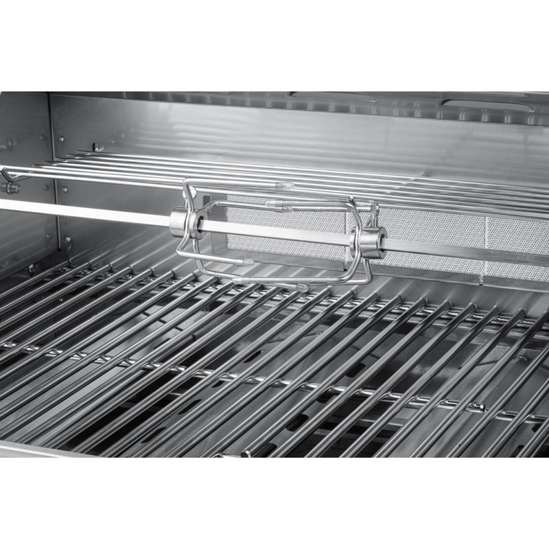 Barbecue au propane liquide encastré de 30 po pour cuisine d'extérieur en acier inoxydable (km-OKS-BQ30)