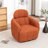 Ashyiah 32'' Wide Swivel Chair With Round Metal Base-1307477547