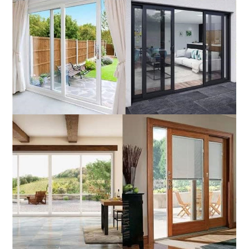 Amesbury Truth Handle for Sliding Patio Doors, White