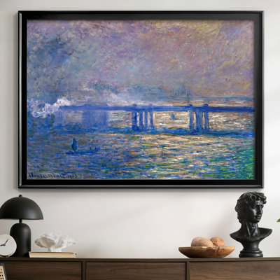 Pont Charing Cross - Claude Monet - Toile tendue avec châssis, 1903