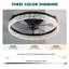 Peronne 20'' Ceiling Fan with LED Lights-169909111