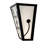 Steel Flush Mounted Sconce