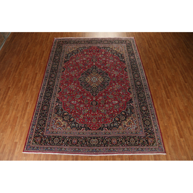 Tapis persan traditionnel à motif persan Kashmar