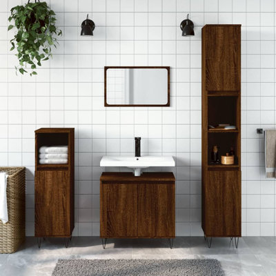 Obadiah Floor Mounted Bathroom Cabinet