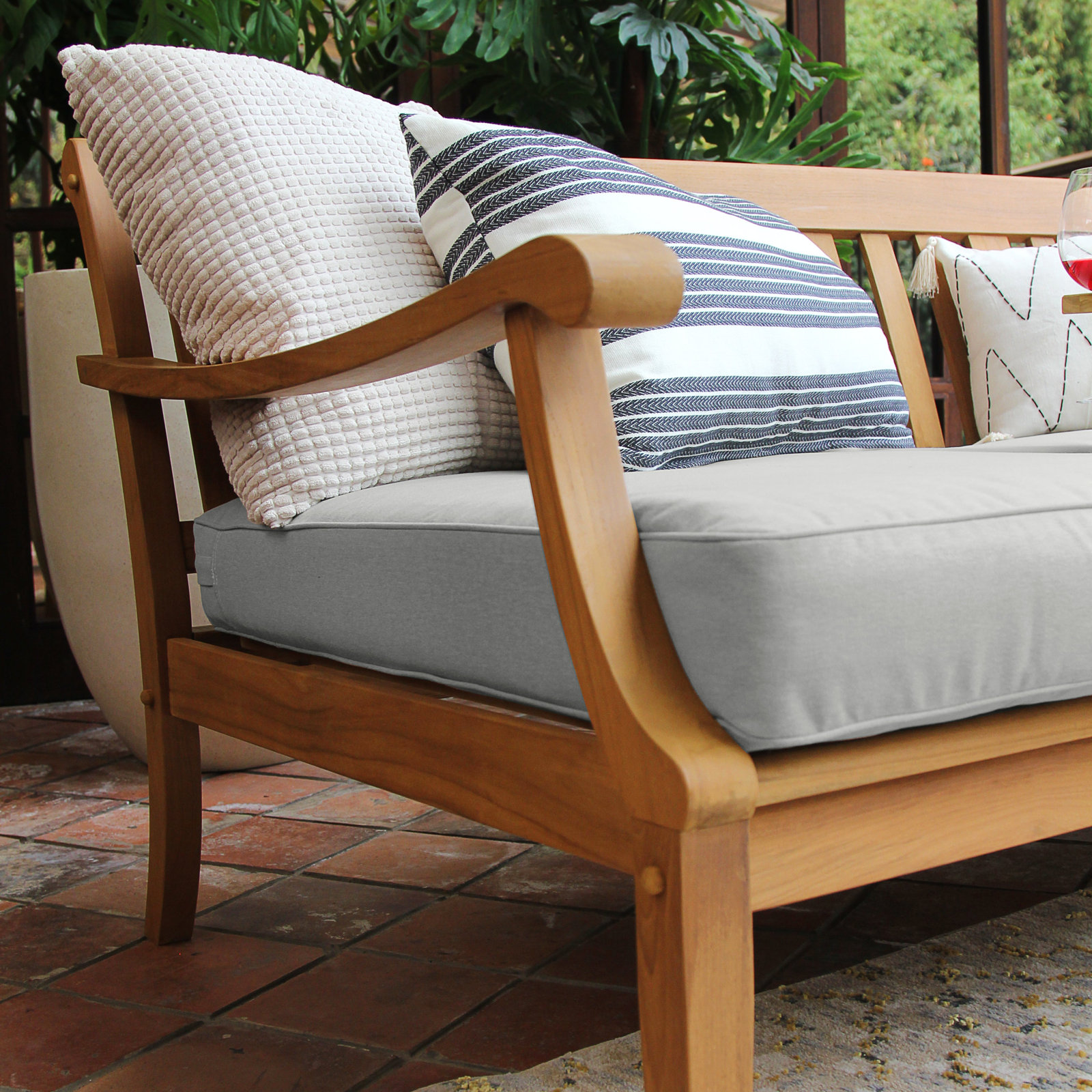 Arizona 5-Person Teak Patio Seating Group