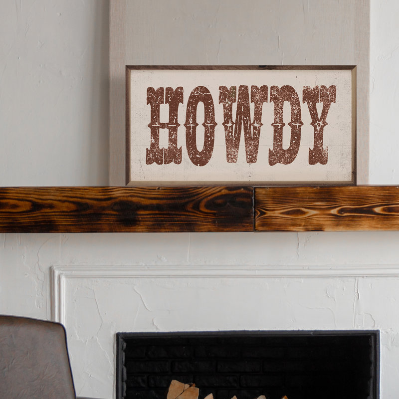 Rouille Howdy, H 8 po x l 16 po