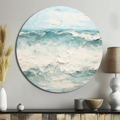 Pontius - Coastal Round Metal Art