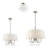 Barbora Fabric Semi Flush Mount-1511324482-1511324483