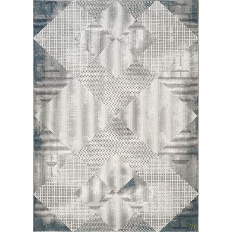 Geometric 5 Ft. 3 In. X 7 Ft. 3 In. Area Rug, Rectangle 5'3" x 7'3"