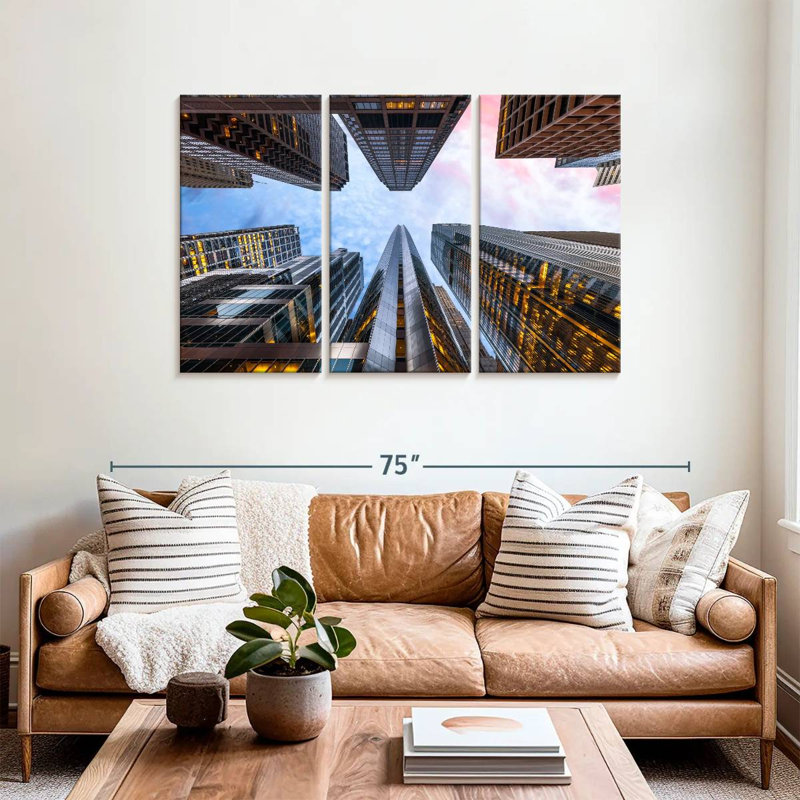 Lilie Chicago High Rises, 36" H x 57" W