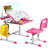 Helland Kids Rectangular Arts And Crafts Table and Chair Set-1603245541