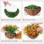 Panier de fleurs artificielles artificielles pour l'été-323834729