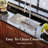 32.5'' L Single Bowl Stainless Steel Kitchen Sink