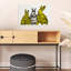 Art mural moderne lapins léopard tacheté-129005929