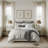 Indali Taupe/Beige Standard Cotton 2 Piece Comforter Set-73673886