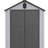6*8Ft Plastic Backyard Shed - Ample Storage & Easy Assembly Outdoor For Tools Access