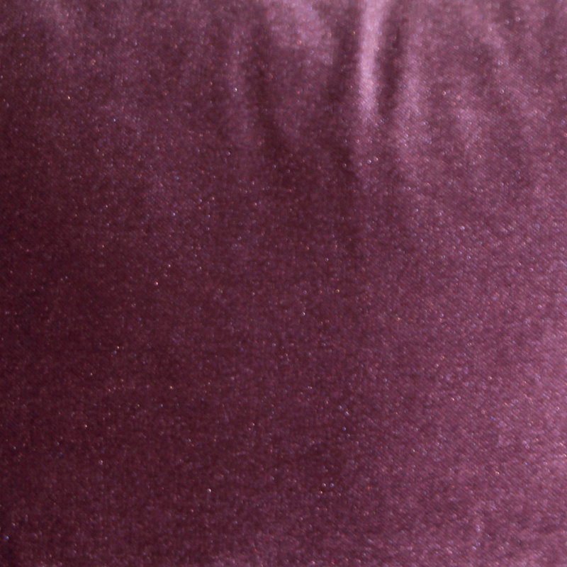 Velvet Throw Pillow, 16" x 16", Aubergine