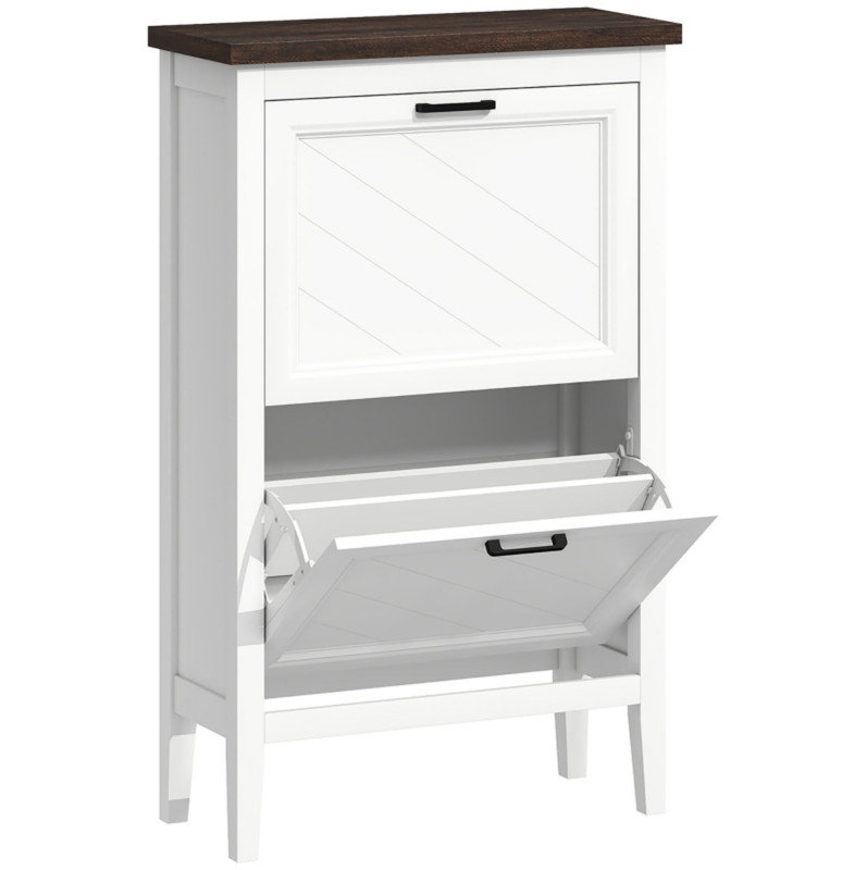 Flip Down Shoe Storage, 96.71 cm H x 60.01 cm W x 26.51 cm D